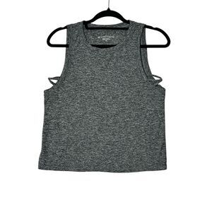 Beyond Yoga Tank Top Womens Size XS Gray Muscle Tank‎ Athleisure Gym Workout